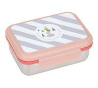 Boîte à goûter inox Sunny Explorer rose et pink