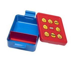Boîte à goûter LUNCH BOX ICONIC, rouge/bleu