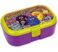 Boîte à goûter Monster Snack avec compartiment à fruits et légumes