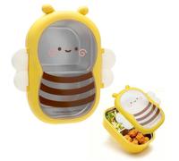 Boîte à Goûter pour Enfants, Boîte Repas pour Enfant, Boîte à Déjeuner avec Compartiments Amovibles Lunch Box Adulte Boîte Sans BPA
