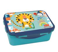 Boîte À Goûter Pvc Tiger 17 Cm Avec Anse Et Attaches Latérales Fisher Price Multicolore TU