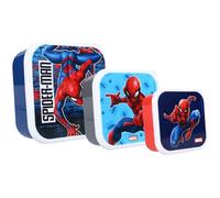 Boîte à goûter Spider-Man (3 pièces) Let's Eat Boîte à pain