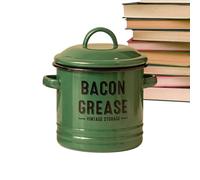 Boîte À Graisse Pour Cuisine | Pot de Stockage d'Huile à Grande Capacité | Récipient à Graisse de Bacon avec Filtre | Pour La Cuisson Au Four Le Rôtissage La Préparation Des Repas Les Vacances Le Camp