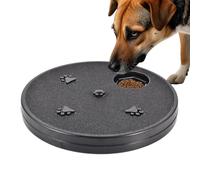 Boîte à gratter à ongles de chien, mangeoire lent chien,Panneau de grattage de chien non glissé - Jouet rond d'alimentation lente, jouet de puzzle de nourriture pour animaux de compagnie interactive p