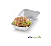 Boîte à Hamburger en Pulpe de Cellulose Biodégradable 600 à 900 ml SDG x 500