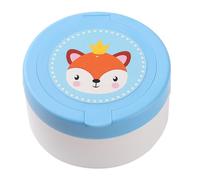 Boîte à houppettes à poudre adaptée aux enfants de 0 à 3 ans - Protection de la peau des nourrissons - Joli motif - Indispensable pour changer les couches