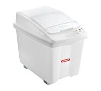 Boîte à ingrédients avec roulettes transparente - 80 L Araven