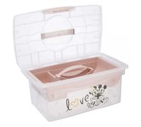 Boite à jouets avec poignée et organiseur Minnie Love