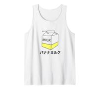 Boîte à Lait de Banane, Design Japonais Minimaliste, boîte à Lait Kawaii Débardeur