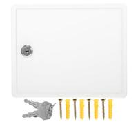 Boîte à Lait Murale Serrure, Plastique Blanc, Usage Maison
