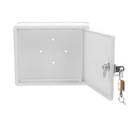Boîte à Lait Murale Verrouillable ABS Blanche pour Livraisons Extérieures