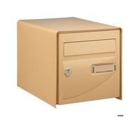 Boite à lettres Probat simple face DECAYEUX ton pierre RAL 1013 - 125964