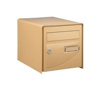 Boite à lettres Probat simple face ton pierre RAL 1013 - 125964