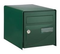 Boite à lettres Probat Verte simple face DECAYEUX - Code clé 3 - 125963 Noir G