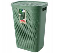 Panier à linge - CURVER - Infinity - 60L - Aération - Poignées ergonomiques