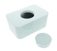 Boîte à Lingettes en Silicone Couvercle, Grand Format, pour Bébé | Fermeture Hermétique, Accès Facile, Usage Maison et Véhicule, Conteneur à Lingettes Couvercle