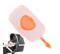 Boîte à lingettes humides, rechargeable, distributeur de lingettes humides - Porte-lingettes léger pour bébé pour lingettes de voyage | Distributeur de lingettes réutilisables avec couvercle