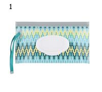 Boîte À Lingettes Réutilisable Pour Bébé, 5 Pièces, Étui À Cosmétiques, Sangle À Rabat, Écologique, Portable, Pochette À Cosmétiques