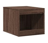Boîte à litière pour chat en bois - vidaXL - Aspect chêne noir - 47x59x42 cm - Facile à assembler - Entretien facile