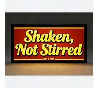 Boîte à lumière à néon LED RVB secouée avec commande à distance et panneau d'avertissement dimmable pour cinéma bibliothèques cafés maison entreprise bureau décor mural alimentation USB