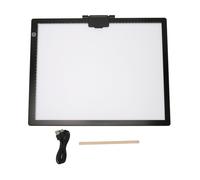 Boîte à lumière A3-Tracing, 5 V/2 A, 6500 K, réglage à 6 niveaux, pad lumineux à LED avec clip magnétique pour la peinture en strass, l'esquisse