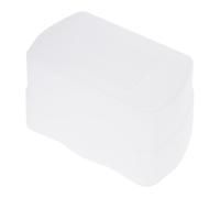 Boîte à lumière avec diffuseur coudé pour des portraits sans ombre, fixation de tête d'éclairage de studio uniforme et facile à transporter