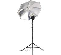 Boîte à lumière avec parapluie réflecteur