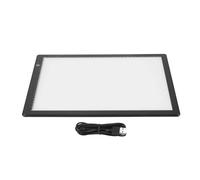 Boîte à lumière for numérisation de films, lumière LED douce, 3 niveaux de luminosité, édition par application, visionneuse de diapositives format A4 facile for la famille