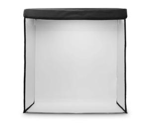 Boîte à lumière HAMA Mini-Studio ''To Go'' mobile pliable + éclairage LED 50x50cm
