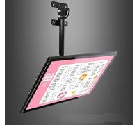 Boîte à lumière LED à cadre encliquetable mince, panneau de menu de restaurant à LED, panneau de menu éclairé à LED Pour Restaurant-café-magasins Panneau publicitaire mural,60x50cm,outstanding78