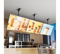 Boîte à lumière LED publicitaire extérieure avec tige télescopique, cadre fin à clipser pour panneau d'affichage mural, idéal pour la promotion des entreprises