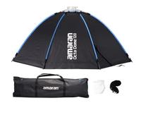 Boîte à lumière octogonale Amaran Octa Dome 120 (120 cm) avec Sac de Transport en nid d'abeille, Pliable et à Installation Rapide, Compatible avec Les modèles Amaran 300C/150C/200X/200D/100X/100D
