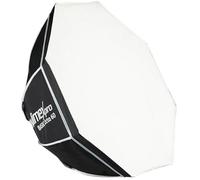 Boîte à lumière octogonale - WALIMEX PRO - 60 cm - Rotative 360° - Diffuseur avant et intermédiaire - Sac de transport