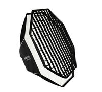 Boîte à lumière octogonale - WALIMEX PRO - Essential 120 cm - Rotation 360° - Montage facile - Grille incluse