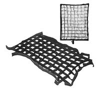 Boîte à lumière Pliable avec Grille cellulaire Maille de libération boîte à lumière carrée à Bande Scintillante avec Grille en nid d'abeille lumière Diffuse pour Flash vidéo de