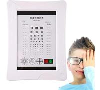 Boîte à lumière pour tableau des yeux, outil d'examen oculaire professionnel pour optométrie, tableau de test de vision anti-reflet et résistant à la décoloration, pour cliniques, écoles, magasins