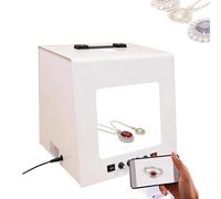 Boîte à lumière professionnelle rotative à 360 °, température de couleur réglable 3000 K-5500 K et vitesse, pour de superbes images de pierres précieuses