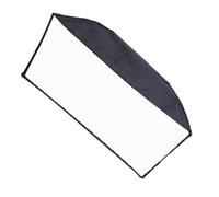 Boîte à lumière rectangulaire pour photographie - Lumière douce - Facile à transporter - À assembler - Pour intérieur et extérieur