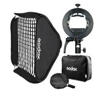 boîte à lumière S2 Speedlite avec grille en nid d'abeille,boîte à lumière Type S Bowens Flash fr godox V1 V860II AD200 AD400PRO TT600 TT685 - Type S2 80cm Grid Softbox