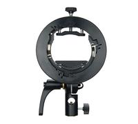 boîte à lumière S2 Speedlite avec grille en nid d'abeille,boîte à lumièreS Bowens Flash fr godox V1 V860II AD200 AD400PRO TT600 TT685 -S2 Speedlite Bracket