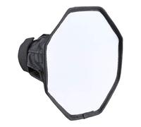 Boîte à lumière Speedlight - Boîte à lumière supérieure avec Couvercle en Carte Grise | Pliable Portable B0îte à lumiière supérieure | déflecteur de snoot réflecteur pour Appareil Photo Reflex