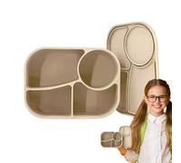 Boîte À Lunch Au En Silicone | Conteneurs De Préparation À Repas Pliables | Réutilisable Conteneur De Rangement De Nourriture À L'épreuve Des Aliments | Boîtes De Collations | Conteneurs De Camp