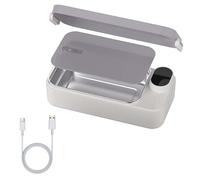 Boîte À Lunch Auto-chauffante de 900 Ml, Boîte À Lunch Électrique Rechargeable, Réglages de Température Intelligents, Anti-brûlure Et Étanche pour la Maison, L'école Et Le Bureau Twilight gray