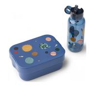 Liewood Set lunchbox imprimé Chelsey 2 pièces Universe-Classic navy