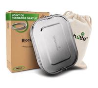 Boîte à lunch - Blockhütte - Premium - Acier inox - 1400ml - Compartiments séparateurs