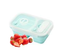 Boîte à lunch en silicone - Organisateur de repas portable, étui alimentaire à économie d'espace | Insert du plateau réutilisable au micro-ondes, conteneur compartimentée flexible, porteuse compacte p