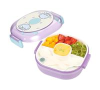 Boîte À Lunch Enfant 2 Couvercle Anti-Fuite Cuillère Fourchette Incluses