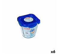 Boîte À Lunch Hermétique Pyrex Cook & Go Transparent Verre (800 Ml) (6 Unités)