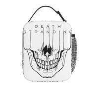 Boîte à Lunch isolée crâne Death Stranding 2 Jeu Merch Storage Food Box Nouvelle glacière Thermique Bento Box pour Le Voyage
