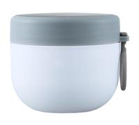 Boîte à lunch isolée - Flacon alimentaire thermique de 600 ml pour aliments chauds | Pot à soupe en acier inoxydable, tasse à soupe résistante aux fuites avec double couche, récipient pour adu